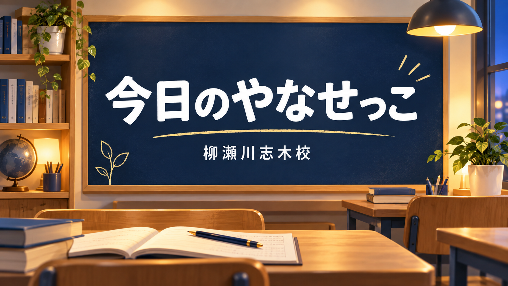 柳瀬川志木校のほめブログ「今日のやなせっこ」の表紙