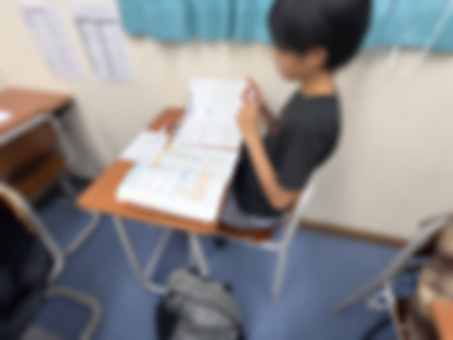 10to10で学習に取り組む生徒たち（個人が特定されないよう加工済み）